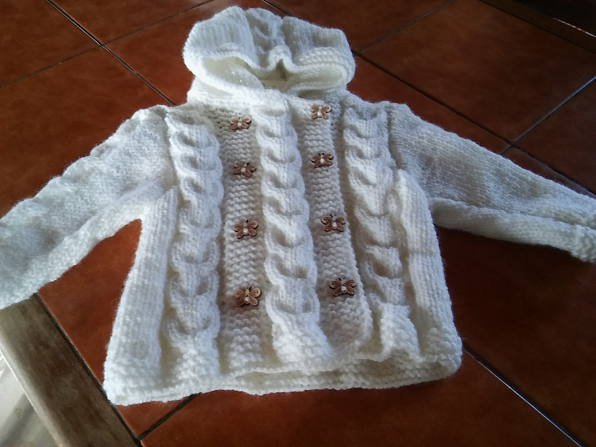 modele paletot bebe tricot