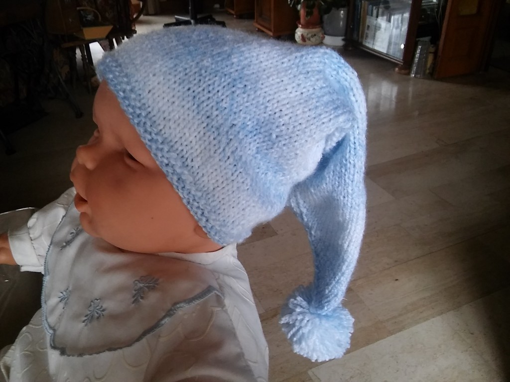 Bonnet De Lutin Tricoté Pour Enfant - Taille 1 à 6 Ans, Style Rayure Avec Clochette Et Pompon, Pour Noël Ou Déguisement